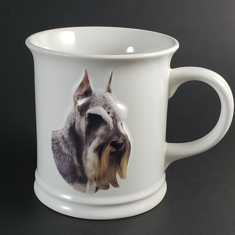 Mug Schnauzer Dog With 3D Face 2004